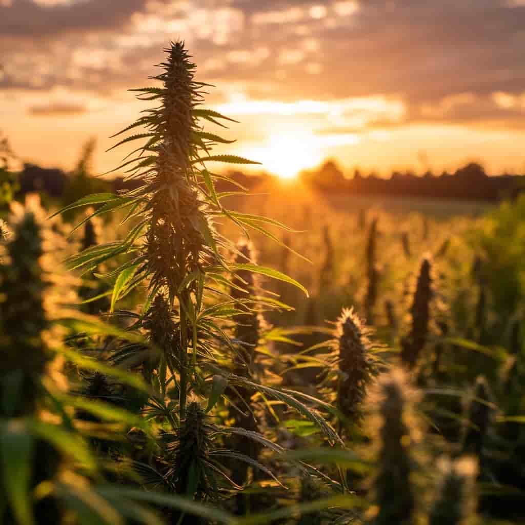 Fleur de cannabis CBD cultivée en France
